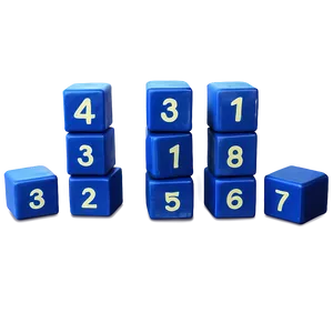 Baby Blocks With Numbers PNG 42 PNG