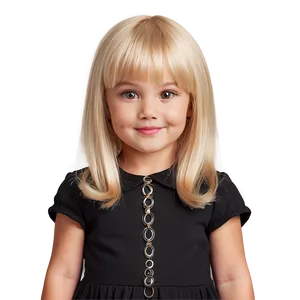 Baby Blonde Hair PNG Scu6