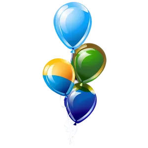 Baby Blue Balloons Png 30 PNG image