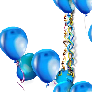 Baby Blue Balloons Png Bud PNG image