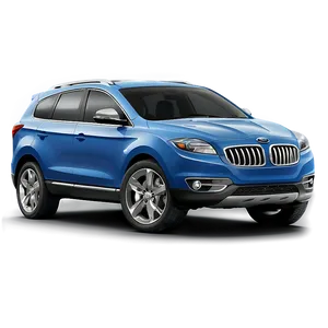 Baby Blue Suv Car PNG 06252024