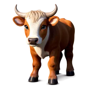 Baby Bull Cartoon PNG 42 PNG