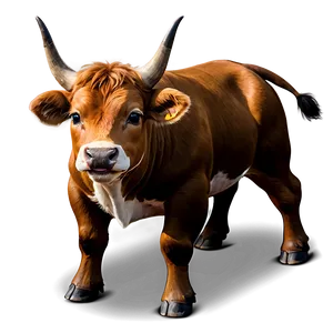 Baby Bull Cartoon PNG Xic72 PNG