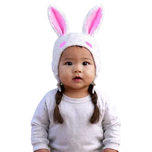 Baby Bunny Hat Cute Png Bvg PNG image