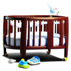 Baby Crib Toys PNG 06202024