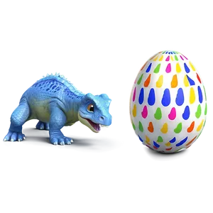 Baby Dino In Egg PNG 06122024 PNG