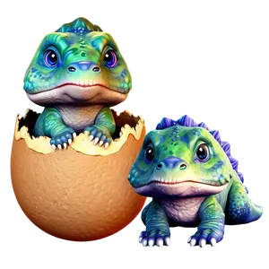 Baby Dino In Egg Png Hdd PNG image