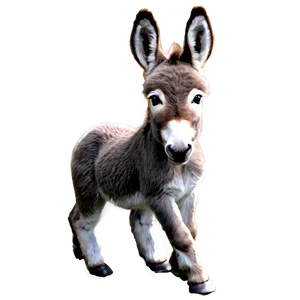 Baby Donkey PNG Fsk9