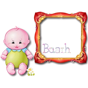 Baby Frame Design PNG Fsi25 PNG