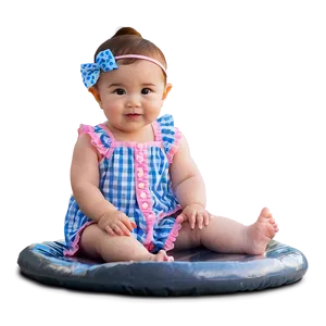 Baby Girl At The Beach Png Vox81 PNG image