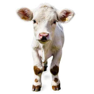 Baby Heifer Calf Png 06282024 PNG image