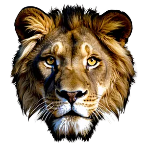 Baby Lion Face PNG Oxl PNG