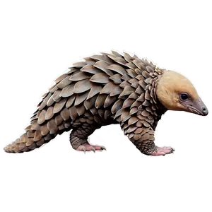 Baby Pangolin In Habitat Png 06212024 PNG image