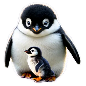 Baby Penguin PNG Byw86