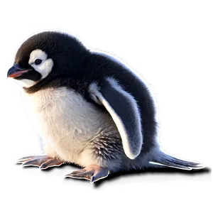 Baby Penguin PNG Lxk32