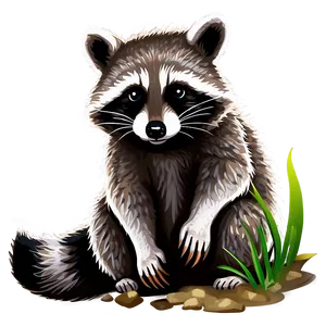 Baby Raccoon Clipart PNG Euh79