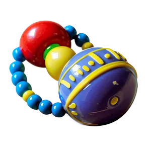 Baby Rattle With Beads PNG 22 PNG