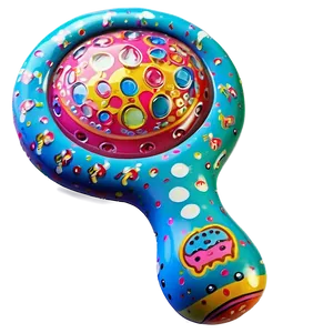 Baby Rattle With Mirror PNG 54