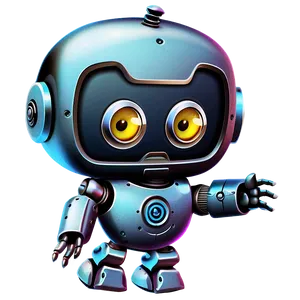 Baby Robot Cute Png 06272024 PNG image