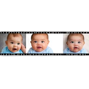 Baby's First Year Photo Strip Png Vsj16 PNG image