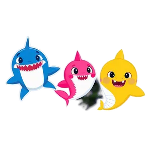 Baby Shark And Friends Png 87 PNG image