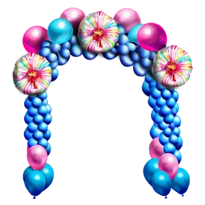 Baby Shower Balloon Arch Png Owa PNG image