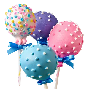 Baby Shower Cake Pops PNG 06272024