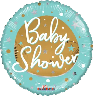 Baby Shower Celebration Balloon PNG