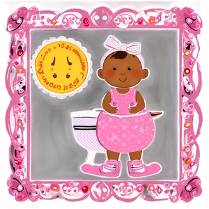 Baby Shower Cute Frame PNG 06262024 PNG