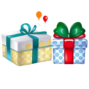 Baby Shower Gifts Illustration PNG 06122024