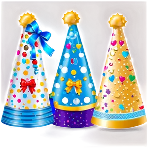 Baby Shower Party Hat PNG Oji