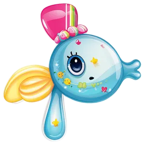 Baby Shower Rattle PNG Dba