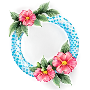 Baby Shower Wreath PNG 71