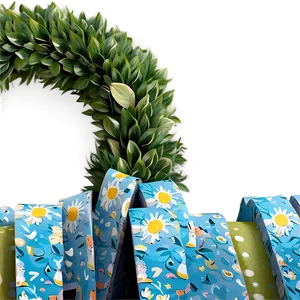 Baby Shower Wreath PNG 86