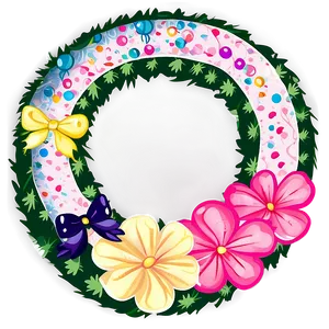 Baby Shower Wreath PNG Wyb85