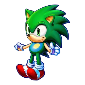 Baby Sonic Cute PNG 05232024