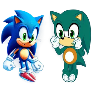 Baby Sonic Cute PNG 64