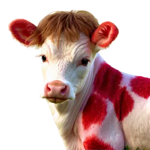 Baby Strawberry Cow Png Ies49 PNG image