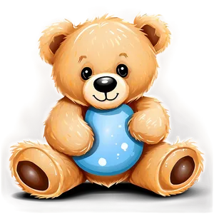 Baby Teddy Bear Clipart Png 06282024 PNG image