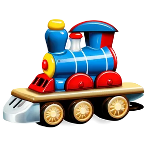 Baby Toy Train PNG 27