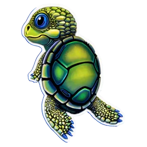 Baby Turtle Adventure Png Dya PNG image