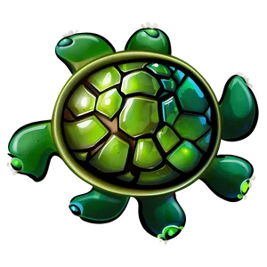 Baby Turtle Clipart PNG 06252024