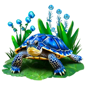 Baby Turtle Crawling Png 06252024 PNG image