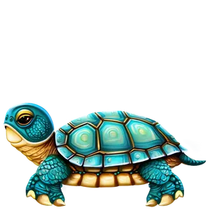 Baby Turtle Illustration PNG 06252024