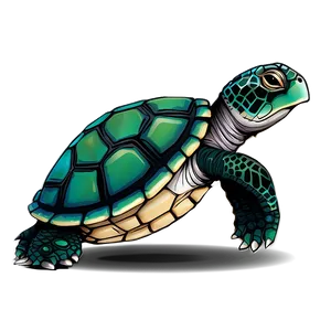 Baby Turtle Illustration PNG Hmh PNG