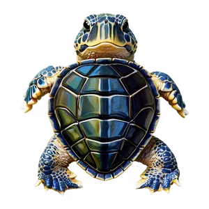 Baby Turtle With Shell Png Sax PNG image