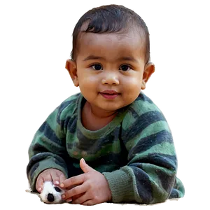 Baby With Animals PNG Dnr38