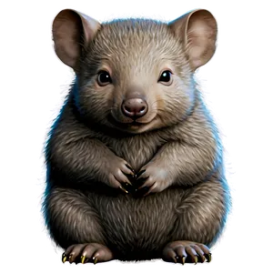 Baby Wombat Png 78 PNG image