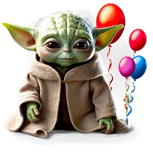 Baby Yoda Birthday Party Png 64 PNG image