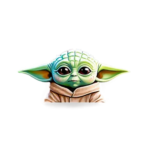 Baby Yoda Cartoon Drawing Tutorial Png 06252024 PNG image